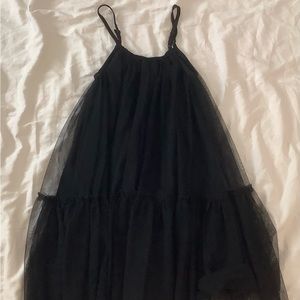 Black gothic dress